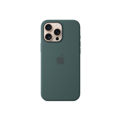 Apple iPhone 16 Pro Max Silicone Case with MagSafe - Lake Green