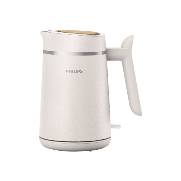 Philips Kettle | HD9365/10 Eco Conscious Edition | Electric | 2200 W | 1.7 L | 100% bioplastic | 360 rotational base | White Mat