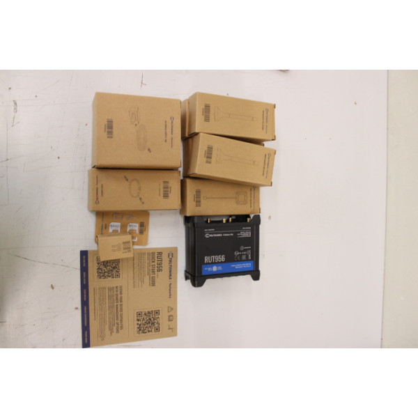 SALE OUT. Teltonika RUT956 Industrial Router (RUT956200000) | Industrial Router | RUT956 | 802.11n | 10/100 Mbit/s | Ethernet LA