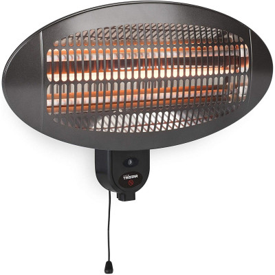 Tristar Heater KA-5286 Patio heater 2000 W Number of power levels 3 Suitable for rooms up to 20 m Black IPX4