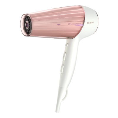 Philips | Hair Dryer | HP8281/00 | 2300 W | Number of temperature settings 6 | Ionic function | Diffuser nozzle | Pearl White/Pi