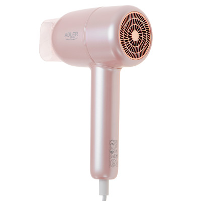 Adler Hair Dryer | AD 2279p | 1800 W | Number of temperature settings 2 | Ionic function | Pink