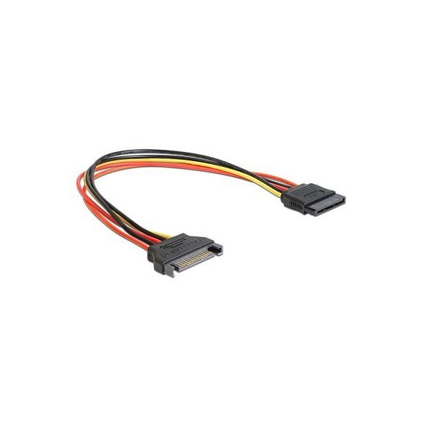 CABLE POWER EXTENSION SATA/0.3M CC-SATAMF-01 GEMBIRD