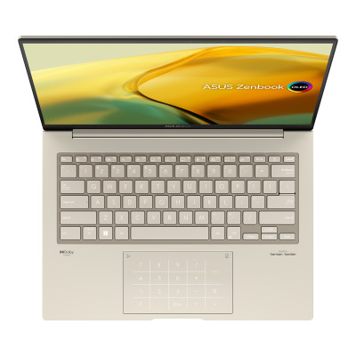 Asus | Zenbook 14X OLED UX3404VA-M9053W | Sandstone Beige | 14.5 " | OLED | 2.8K | 2880 x 1800 pixels | Glossy | Intel Core i5 |