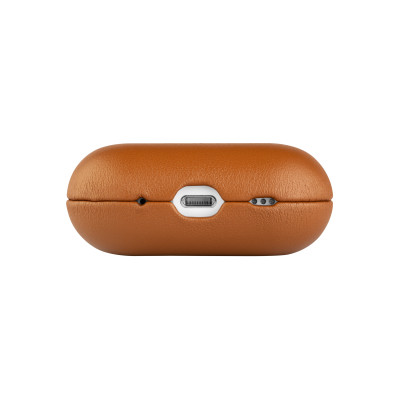 Fixed | Earbuds Case with MagSafe Support | Apple AirPods Pro 2/Pro 2 (USB-C) | Brown | Leather