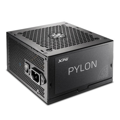 Power Supply|ADATA|PYLON Power Supply Unit|550 Watts|Efficiency 80 PLUS BRONZE|PYLON550B-BKCEU