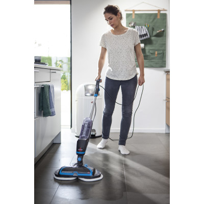 Mop | SpinWave | Corded operating | Washing function | Power 105 W | Blue/Titanium