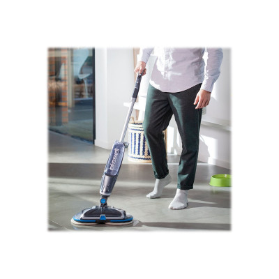 Mop | SpinWave | Cordless operating | Washing function | Operating time (max) 20 min | Lithium Ion | 18 V | Blue/Titanium