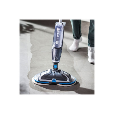 Mop | SpinWave | Cordless operating | Washing function | Operating time (max) 20 min | Lithium Ion | 18 V | Blue/Titanium