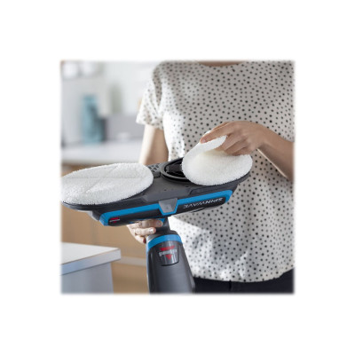 Mop | SpinWave | Cordless operating | Washing function | Operating time (max) 20 min | Lithium Ion | 18 V | Blue/Titanium