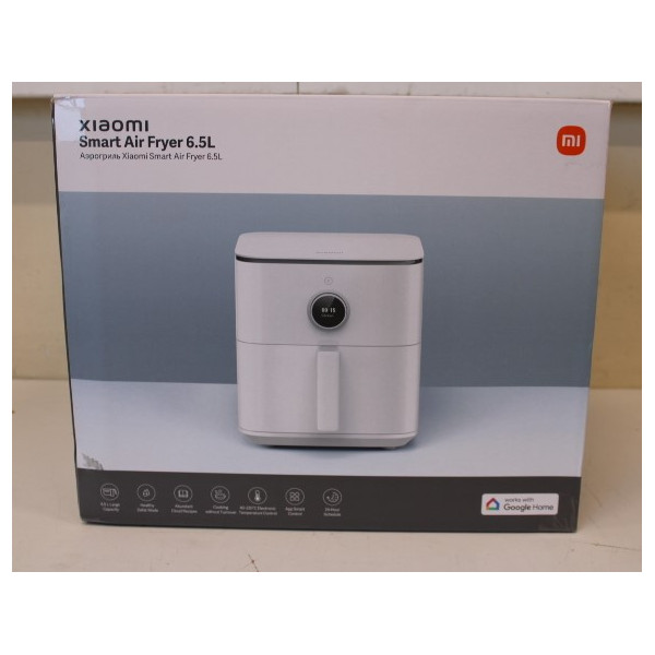 SALE OUT. SALE OUT. | Xiaomi | Smart Air Fryer EU | Capacity 6.5 L | Power 1800 W | White | DAMAGED PACKAGING | Xiaomi | Smart A