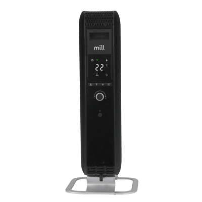 Mill | Heater | OIL1500WIFI3 Gentle Air | Oil Filled Radiator | 1500 W | Suitable for rooms up to 22 m | Black