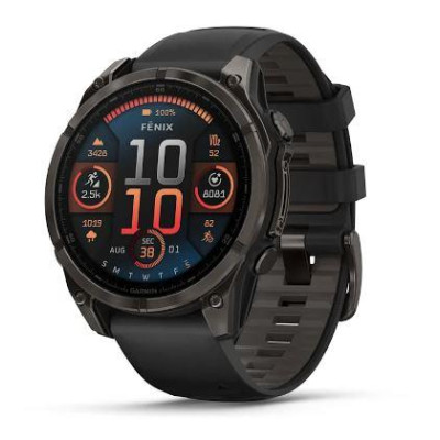 SMARTWATCH FENIX 8 SAPPHIRE/BLACK/GRAY 010-02904-21 GARMIN