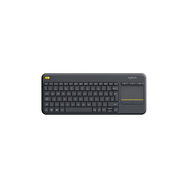 LOGITECH KEYBOARD K400 PLUS WIRELESS TOUCH GREY