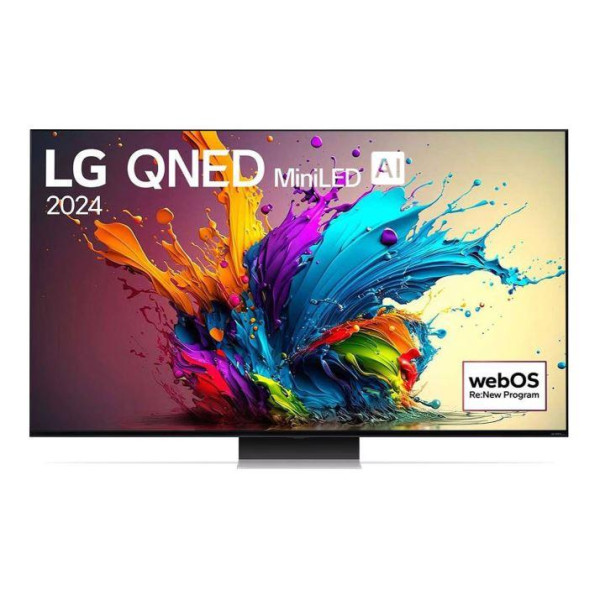 TV Set|LG|65"|4K/Smart|3840x2160|Wireless LAN|Bluetooth|webOS|65QNED91T3A