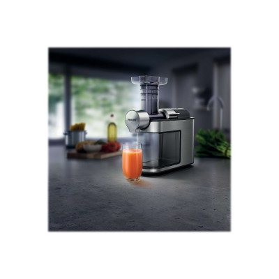 Philips HR1949/20 Slow Juicer, Pre- cleaning Function, 200 W, Grey | Philips