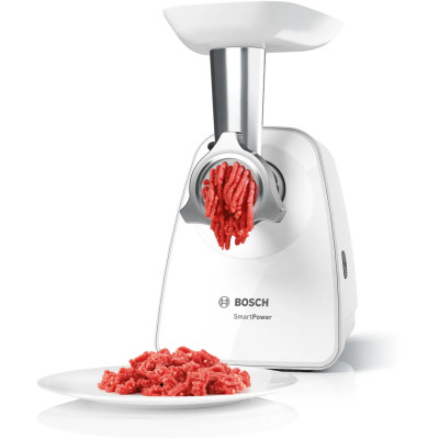 Bosch Meat mincer | MFW2515W | White | 1500 W | Number of speeds 1 | Throughput (kg/min) 1.7