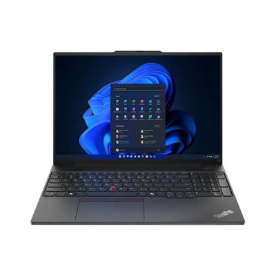 Lenovo ThinkPad E16 | Black | 16 " | IPS | WUXGA | 1920 x 1200 pixels | Anti-glare | Intel Core Ultra 7 | 155H | 16 GB | SO-DIMM