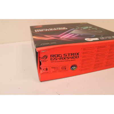 SALE OUT. Asus GS-AX5400 ROG STRIX Wireless Router,WiFi 6 Dual Band Gaming, EU+Uk plug | ROG STRIX GS-AX5400 | 802.11ax | 5400 M