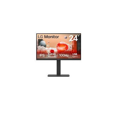 LCD Monitor|LG|23.8"|Business|Panel IPS|1920x1080|16:9|100 Hz|5 ms|Swivel|Pivot|Height adjustable|Tilt|24BA650-B