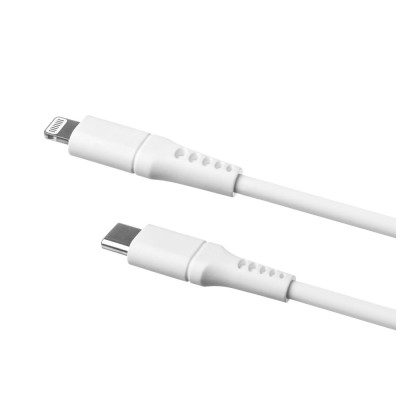 Fixed | Liquid Silicone Cable USB-C/Lightning, 2 m | FIXDLS-CL2-WH