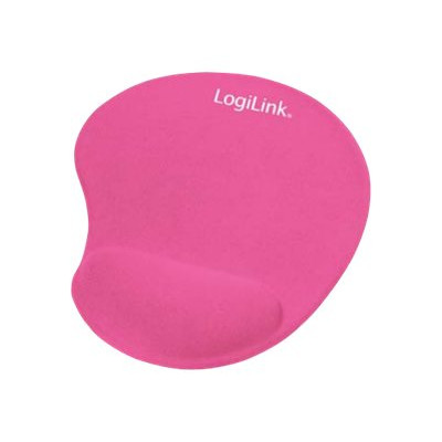 Logilink ID0027P Mouse Pad, Silcon Wrist, Pink | Logilink