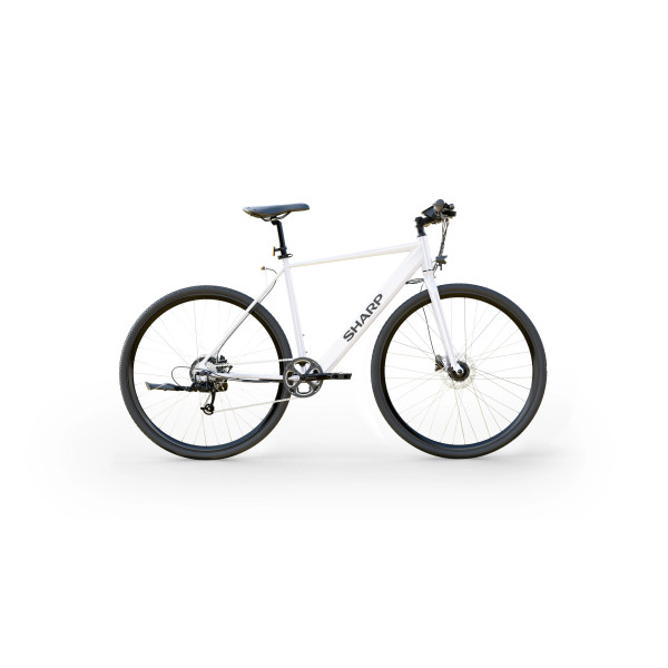 Sharp Hybrid E-Bike | 250 W | 21 " | White Glossy