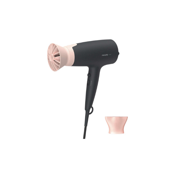 Philips 3000 series Hair Dryer BHD350/10, 2100W, 6 heat and speed settings, Advanced ionizing care, ThermoProtect Supplement