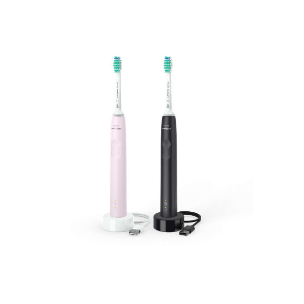 Philips 3100 series Sonic electric toothbrush HX3675/15, 14 days battery life