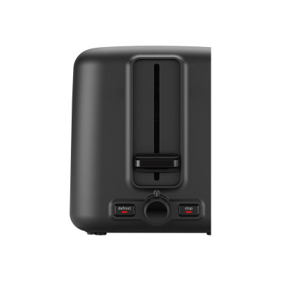 Bosch | DesignLine Toaster | TAT3P423 | Power 970 W | Number of slots 2 | Housing material Stainless steel | Black