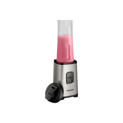 Philips Mini Blender | HR2604/80 Daily Collection | Tabletop | 350 W | Jar material Plastic/Glass | Jar capacity 0.6+0.6 L | Ice