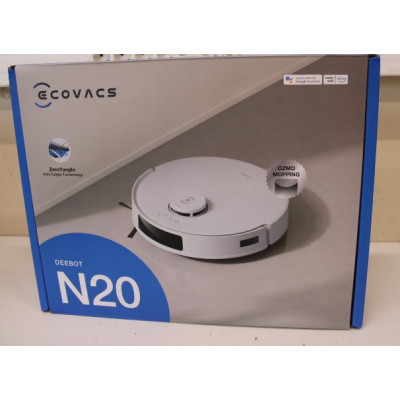 SALE OUT. Ecovacs DEEBOT N20 Floor Cleaning Robot with precise mapping and navigation technology (TrueMapping 2.0), OZMO mopping