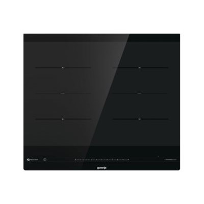 Gorenje | Hob | IS646BG | Induction | Number of burners/cooking zones 4 | Slider | Timer | Black | Display