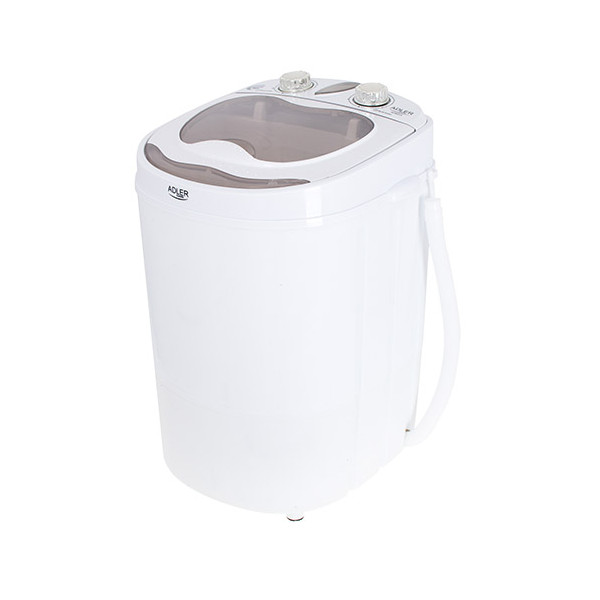 Adler | Mini washing machine | AD 8055 | Top loading | Washing capacity 3 kg | Depth 37 cm | Width 36 cm | White