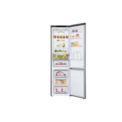 LG | Refrigerator | GBB72PZEMN | Energy efficiency class E | Free standing | Combi | Height 203 cm | No Frost system | Fridge ne