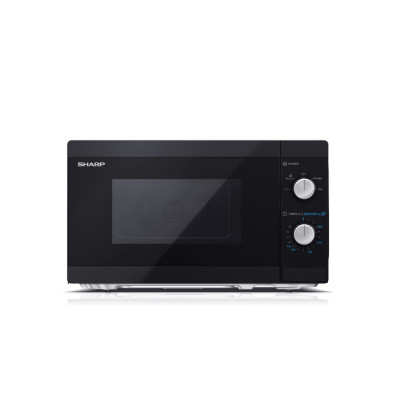 Sharp | Microwave Oven | YC-MS01E-B | Free standing | 20 L | 800 W | Black