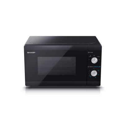 Sharp | Microwave Oven | YC-MS01E-B | Free standing | 20 L | 800 W | Black