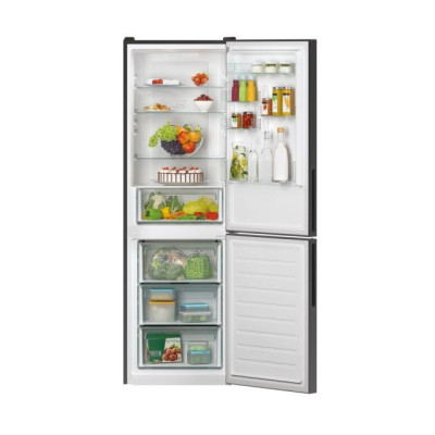 Candy | Refrigerator | CCE4T618EB | Energy efficiency class E | Free standing | Combi | Height 185 cm | No Frost system | Fridge