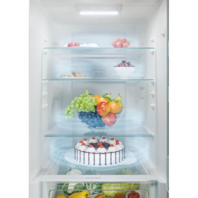 Candy | Refrigerator | CCE4T618EB | Energy efficiency class E | Free standing | Combi | Height 185 cm | No Frost system | Fridge