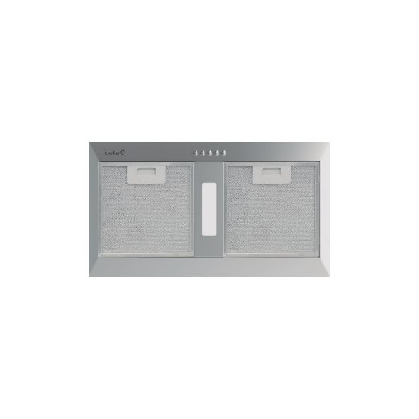 CATA | Hood | GCB 55 X | Canopy | Energy efficiency class C | Width 55 cm | 371 m /h | Mechanical | LED | Stainless steel/Grey