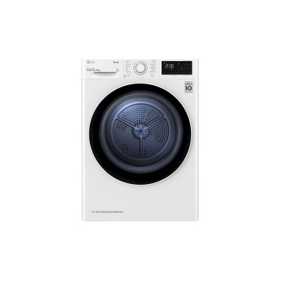 LG | Dryer Machine | RH80V3AV6N | Energy efficiency class A++ | Front loading | 8 kg | LED | Depth 69 cm | Wi-Fi | White