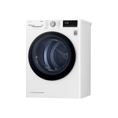 LG | Dryer Machine | RH80V3AV6N | Energy efficiency class A++ | Front loading | 8 kg | LED | Depth 69 cm | Wi-Fi | White