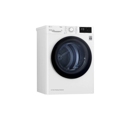 LG | Dryer Machine | RH80V3AV6N | Energy efficiency class A++ | Front loading | 8 kg | LED | Depth 69 cm | Wi-Fi | White