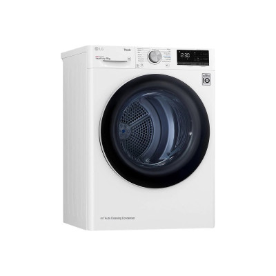 LG | Dryer Machine | RH80V3AV6N | Energy efficiency class A++ | Front loading | 8 kg | LED | Depth 69 cm | Wi-Fi | White