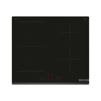 Bosch | Hob | PVS63KHC1Z Series 6 | Induction | Number of burners/cooking zones 4 | Touch | Timer | Black