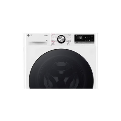 LG | Washing machine | F2WR709S2W | Energy efficiency class A-10% | Front loading | Washing capacity 9 kg | 1200 RPM | Depth 47.