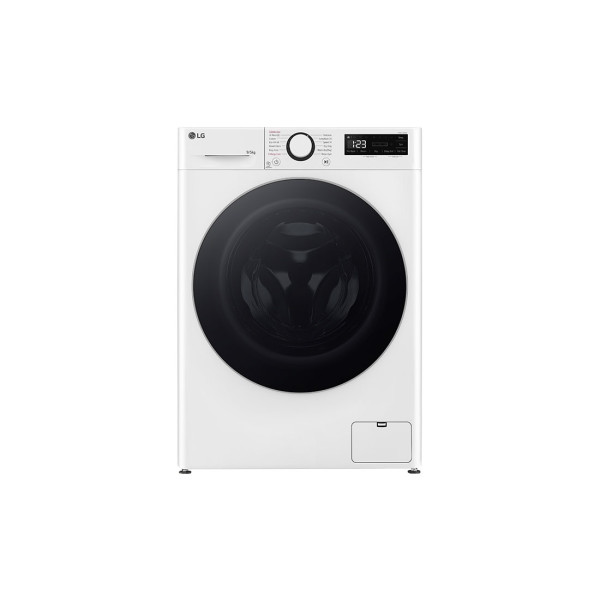 LG | Washing machine with dryer | F2DR509S1W | Energy efficiency class A-10% | Front loading | Washing capacity 9 kg | 1200 RPM 