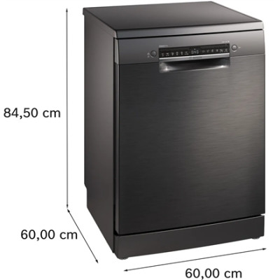 Dishwasher | SMS4EMC06E | Free standing | Width 60 cm | Number of place settings 14 | Number of programs 6 | Energy efficiency c