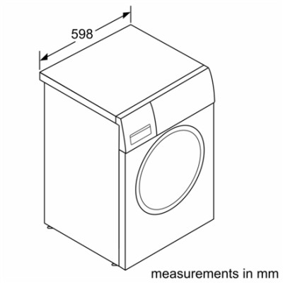 Bosch | Washing Machine | WGG244ZMSN | Front loading | Washing capacity 9 kg | 1400 RPM | Depth 59 cm | Width 60 cm | LED | Stea