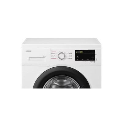 LG | Washing machine | F2J3WSBWE | Energy efficiency class E | Front loading | Washing capacity 6.5 kg | 1200 RPM | Depth 44 cm 